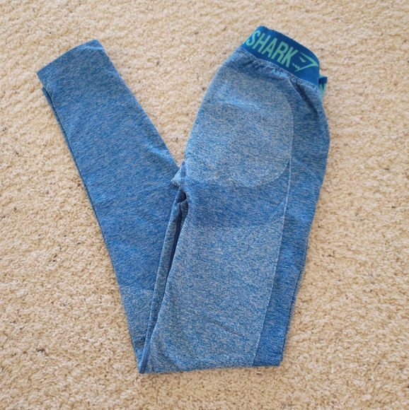 Gymshark Pants - Gymshark Flex Blue Leggings